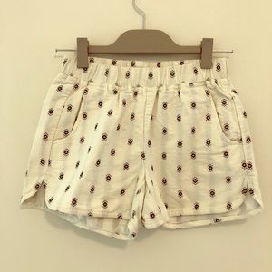 XXS Madewell Geometric Pull-on Shorts XXS
